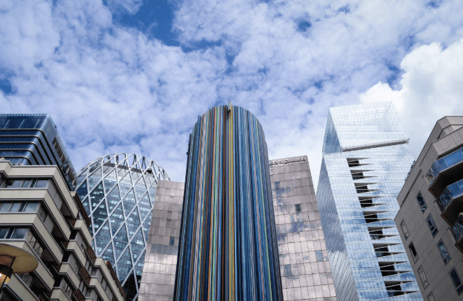 Les gratte-ciels de bureaux